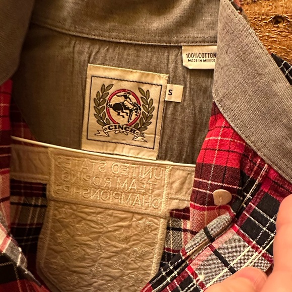 Tony Lama Cinch Small Button Up - Picture 2 of 2